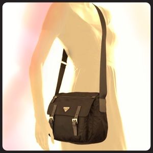 Prada Nylon Messenger Bag